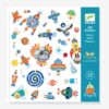 Djeco 160 Sticker „Weltraum“ DJECO