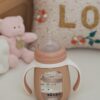Beaba 2-in-1-Flasche/Trinklernbecher aus Glas BEABA
