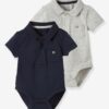 Vertbaudet 2er-Pack Baby Bodys für Neugeborene