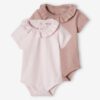 Vertbaudet 2er-Pack Baby Kurzarm-Bodys