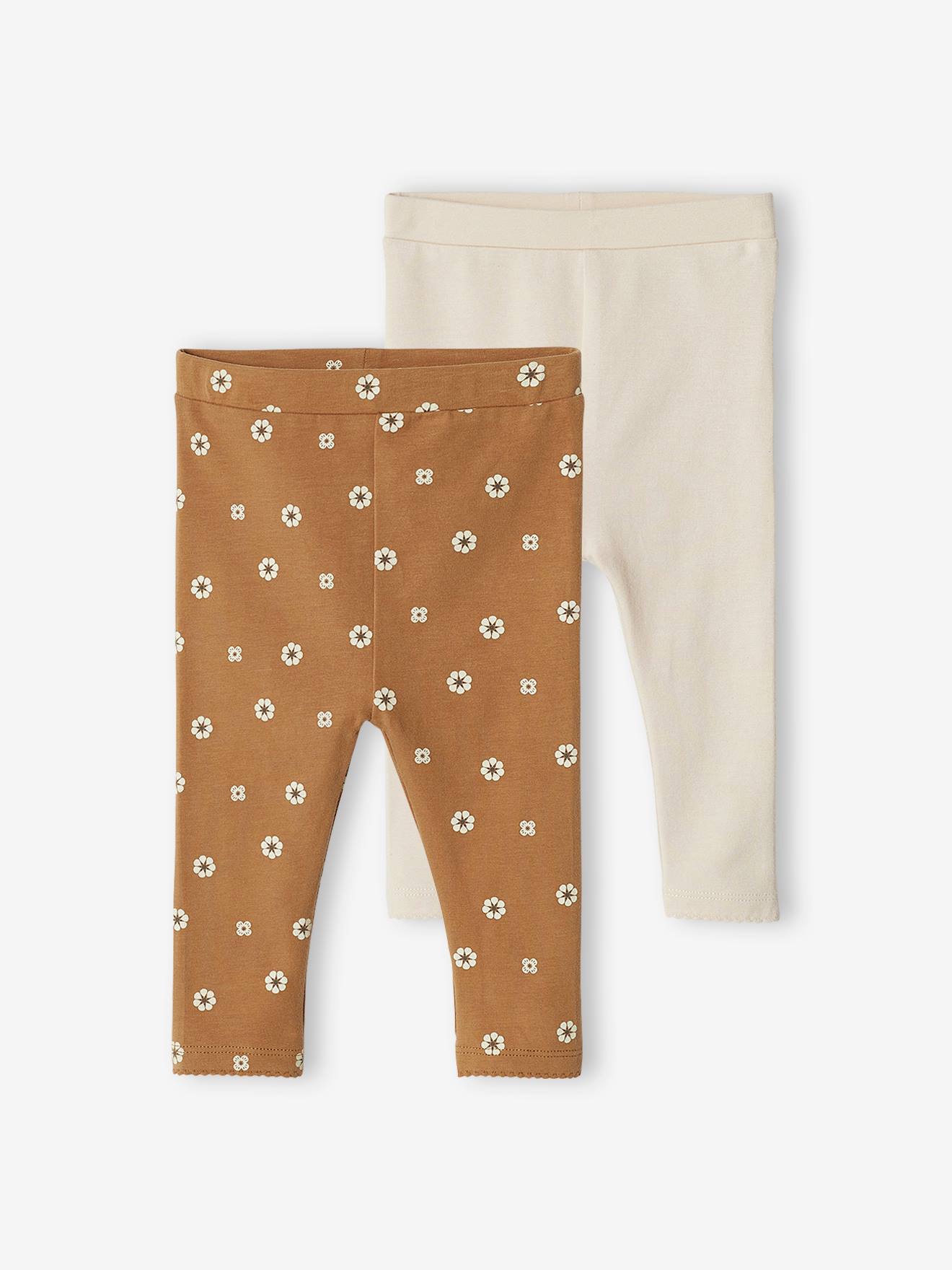 Vertbaudet 2er-Pack Baby Leggings BASIC