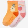 Vertbaudet 2er-Pack Baby Socken mit Früchten Oeko-Tex