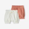 Vertbaudet 2er-Pack Baby Spielhosen aus Musselin