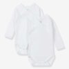 Petit Bateau 2er-Pack Baby Wickelbodys aus Bio-Baumwolle Oeko-Tex PETIT BATEAU