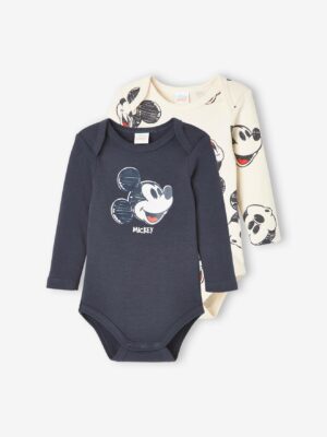 Micky Maus 2er-Pack Jungen Baby Bodys Disney MICKY MAUS