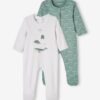 Vertbaudet 2er-Pack Jungen Baby Strampler