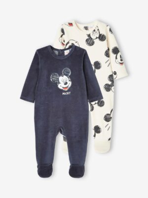 Micky Maus 2er-Pack Jungen Baby Strampler Disney MICKY MAUS