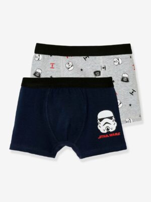 Star Wars 2er-Pack Jungen Boxershorts STAR WARS  meliert