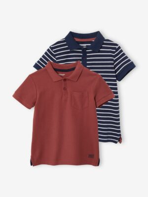 Vertbaudet 2er-Pack Jungen Poloshirts