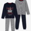 Vertbaudet 2er-Pack Jungen Schlafanzüge im Marine-Style BASIC