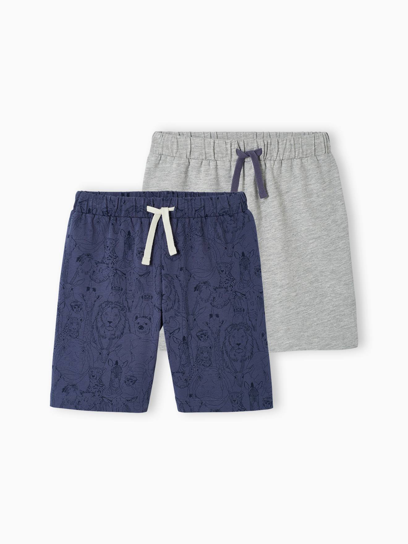 Vertbaudet 2er-Pack Jungen Schlafshorts