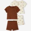 Vertbaudet 2er-Pack kurze Jungen Baby Schlafanzüge Oeko-Tex
