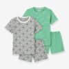 Petit Bateau 2er-Pack kurze Jungen Schlafanzüge PETIT BATEAU