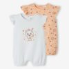 Disney Animals 2er-Pack Mädchen Baby Kurzoveralls Disney ARISTOCATS MARIE