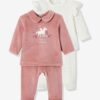 Vertbaudet 2er-Pack Mädchen Baby Schlafanzüge