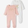 Vertbaudet 2er-Pack Mädchen Baby Strampler