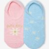 Vertbaudet 2er-Pack Mädchen Sneakersocken Oeko-Tex
