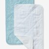 Vertbaudet 2er-Set Ftee-Unterlagen für Baby Wickeltischauflagen