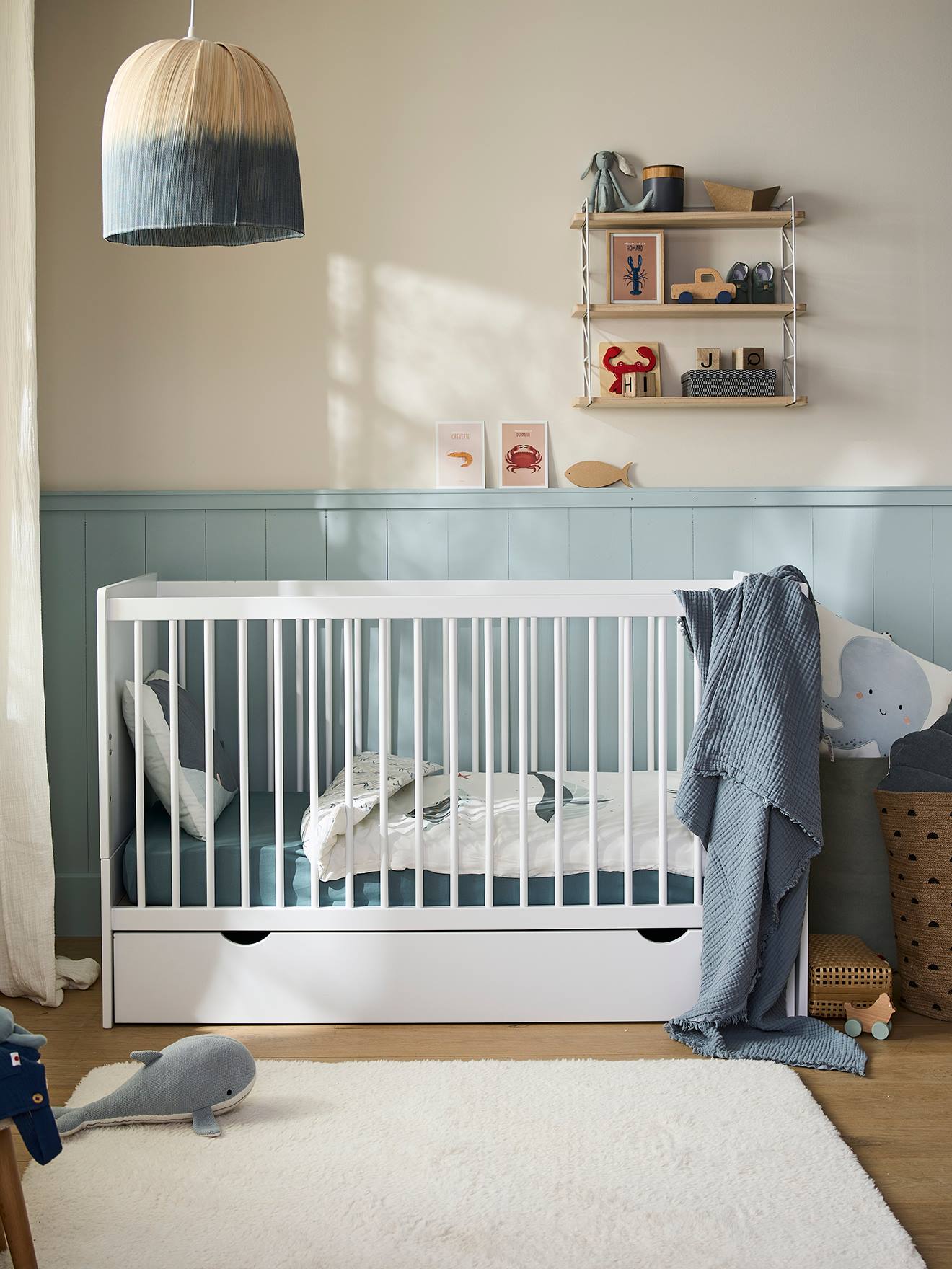 Vertbaudet 3-in-1-Kombibett „Holidays“ vom Babybett zum Kinderbett