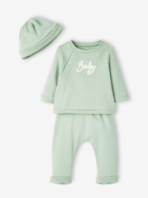 Vertbaudet 3-teiliges Baby-Set für Neugeborene