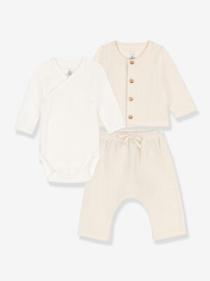 Petit Bateau 3-teiliges Baby-Set PETIT BATEAU