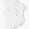 Vertbaudet 3er-Pack Baby Kurzarm-Bodys aus Bio-Baumwolle