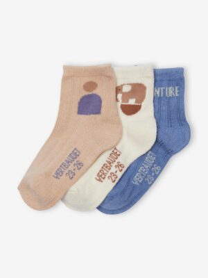 Vertbaudet 3er-Pack Baby Socken mit Motiv Oeko-Tex