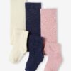 Vertbaudet 3er-Pack Baby Strumpfhosen BASIC Oeko-Tex