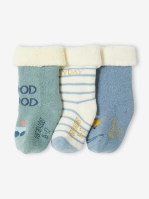 Vertbaudet 3er-Pack Jungen Baby Socken