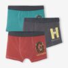 Harry Potter 3er-Pack Jungen Boxershorts HARRY POTTER Oeko-Tex