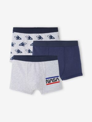 NASA 3er-Pack Jungen Boxershorts NASA Oeko-Tex