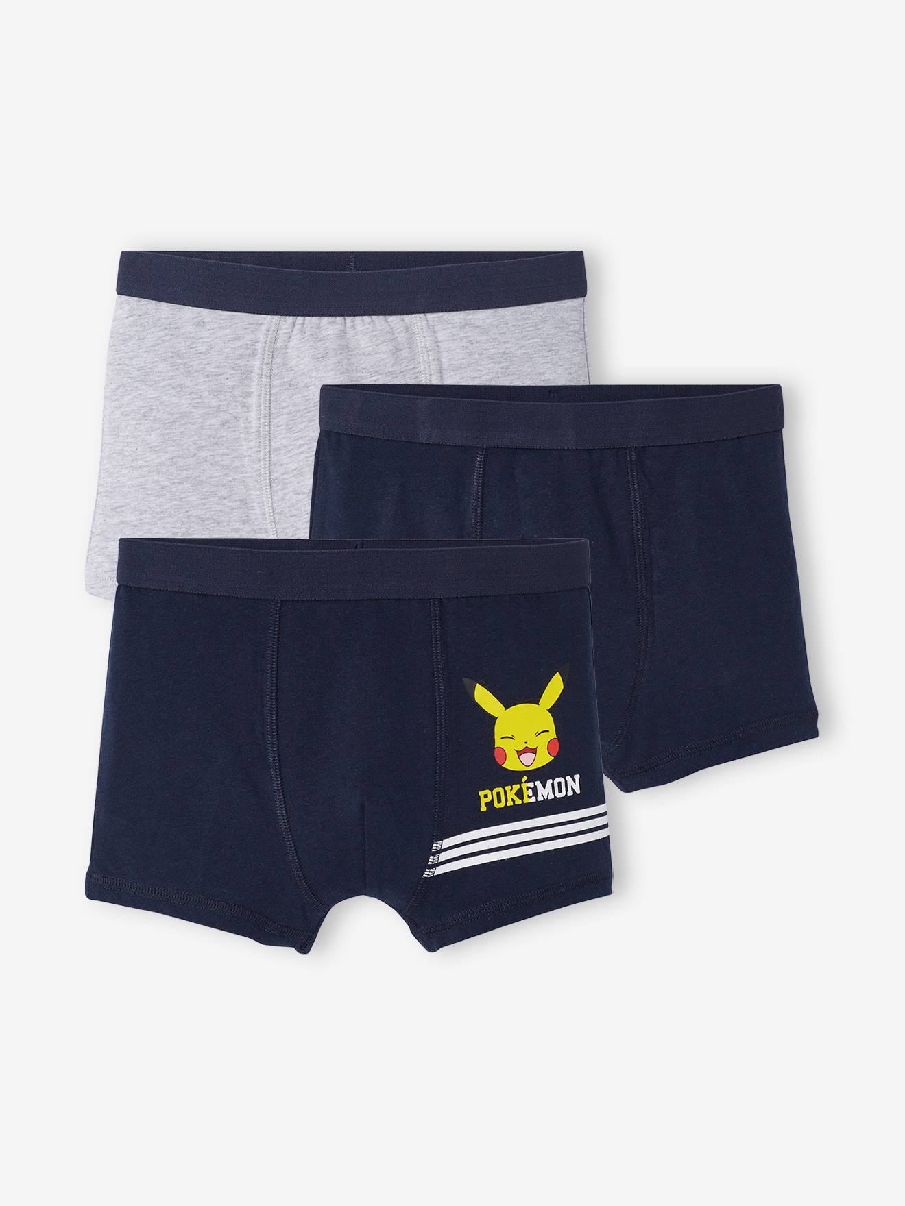 Pokemon 3er-Pack Jungen Boxershorts POKEMON Oeko-Tex