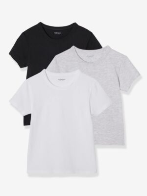 Vertbaudet 3er-Pack Jungen T-Shirts BASIC Oeko-Tex