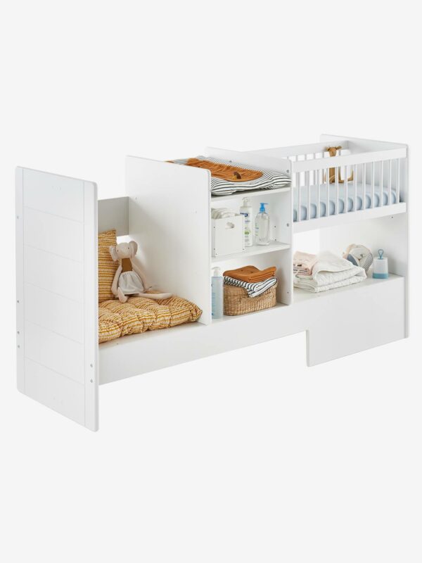 Vertbaudet 4-in-1-Kombibett „Evolunid“ vom Babybett zum Juniorbett