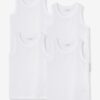 Vertbaudet 4er-Pack Trägershirts für Kinder BASIC Oeko-Tex