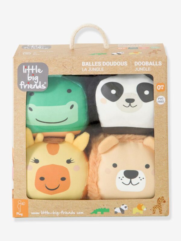 Little Big Friends 4er-Set Baby Spielbälle „Dooballs“ LITTLE BIG FRIENDS