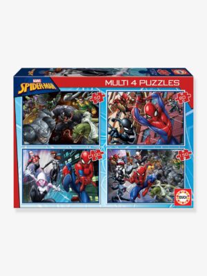 Educa 4er-Set Puzzles MARVEL SPIDERMAN EDUCA