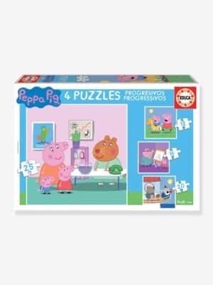 Educa 4er-Set Puzzles Peppa Pig EDUCA