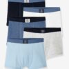 Vertbaudet 5er-Pack Jungen Boxershorts BASIC Oeko-Tex