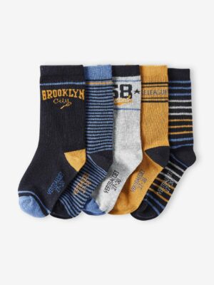 Vertbaudet 5er-Pack Jungen Socken BASIC Oeko-Tex