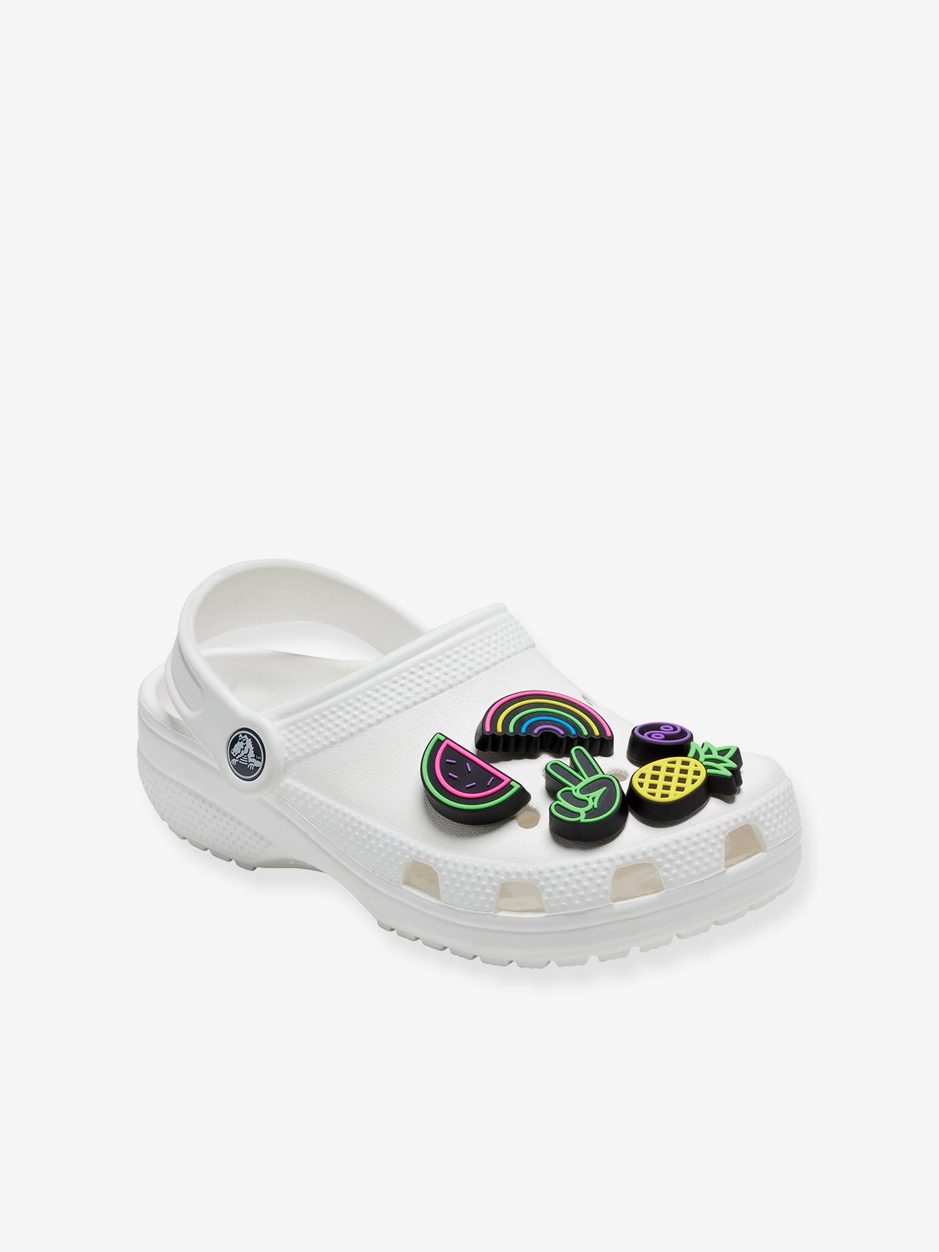 Crocs 5er-Pack Kinder Schuhanstecker „Lights Up Fun“ Jibbitz CROCS