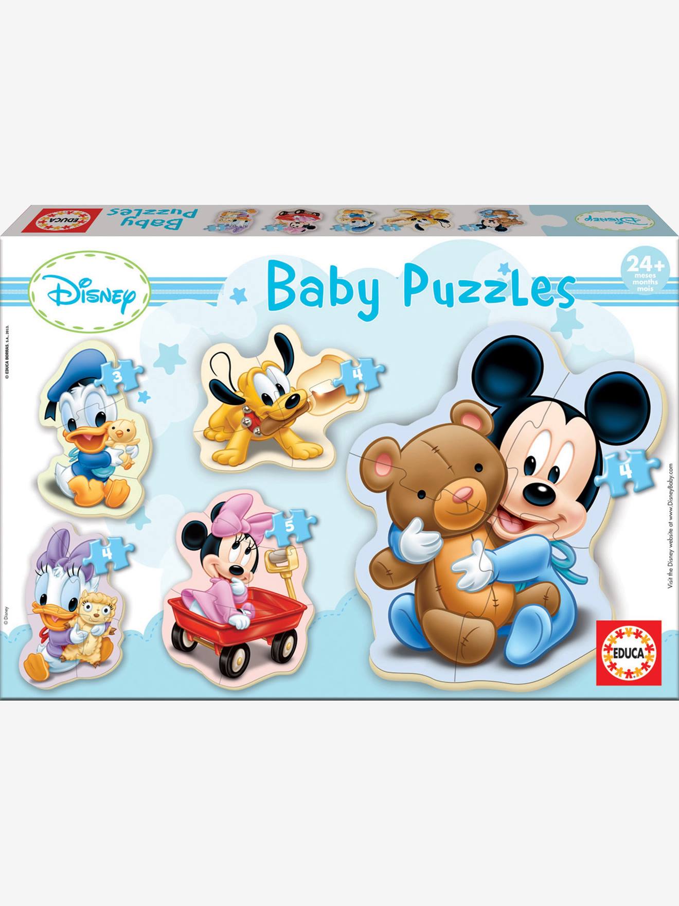 Educa 5er-Set Puzzles