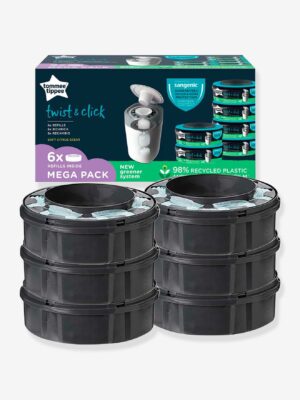 Tommee Tippee 6 Nachfüllkassetten „Twist & Click“ Tommee tippee SANGENIC Tec