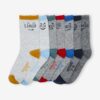 Vertbaudet 7er-Pack Kinder Socken mit Wochentag Oeko-Tex