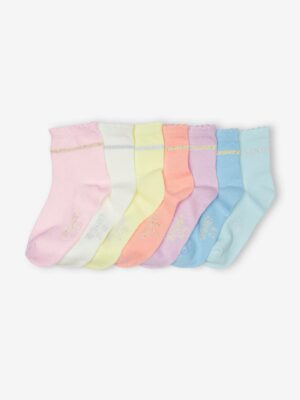 Vertbaudet 7er-Pack Mädchen Socken BASIC Oeko-Tex