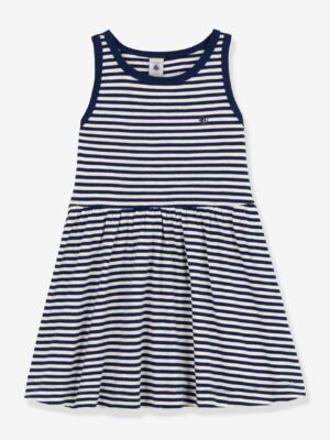 Petit Bateau Ärmelloses Mädchen Kleid PETIT BATEAU