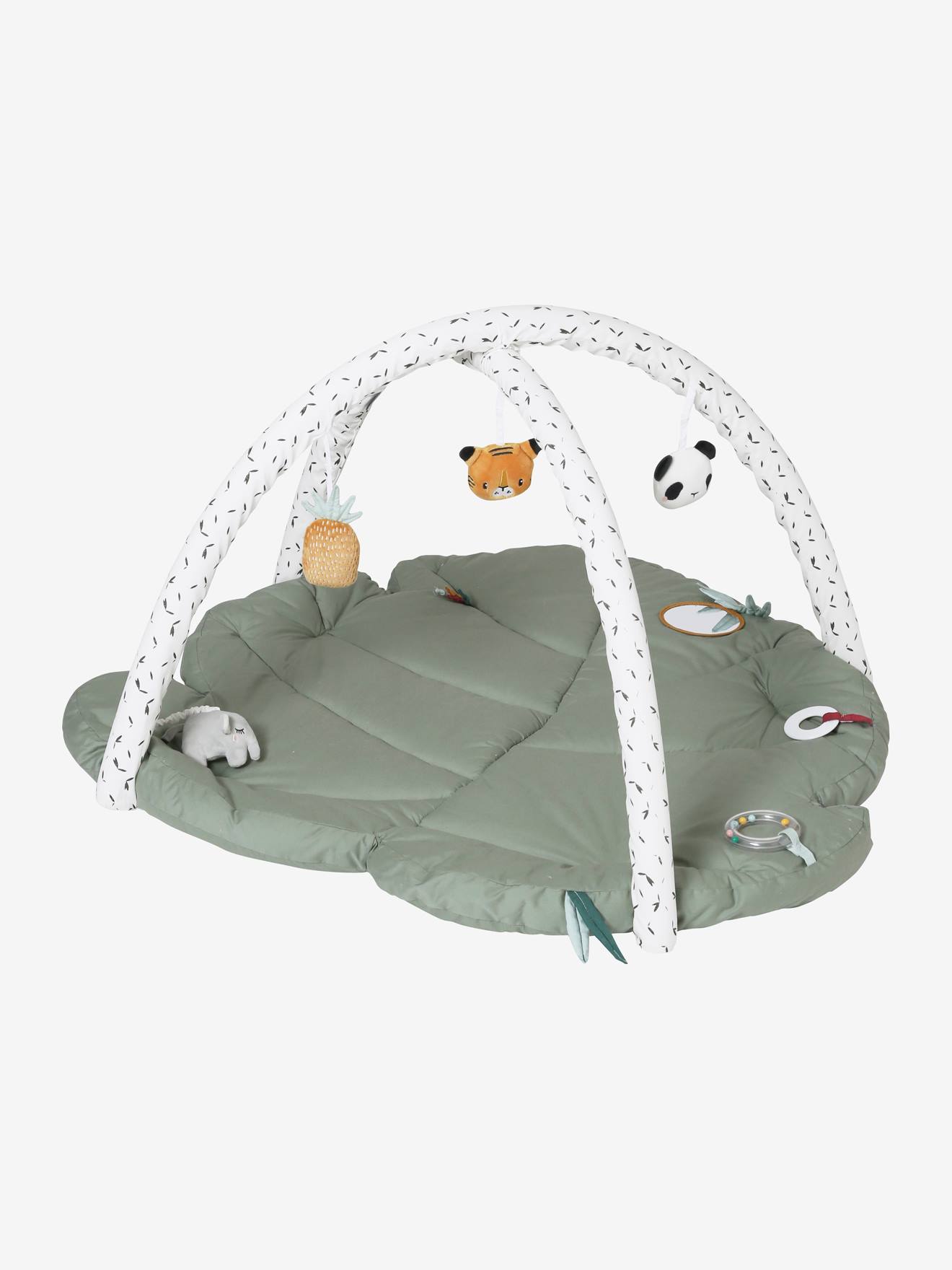 Vertbaudet Baby Activity-Decke „Pandafreunde“