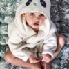 Vertbaudet Baby Bademantel „Kleiner Panda“