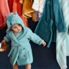 Vertbaudet Baby Bademantel „Märchenwald“
