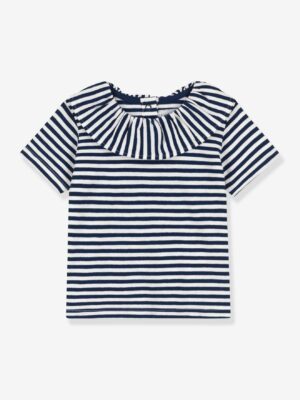 Petit Bateau Baby Bluse mit kurzen Ärmeln PETIT BATEAU